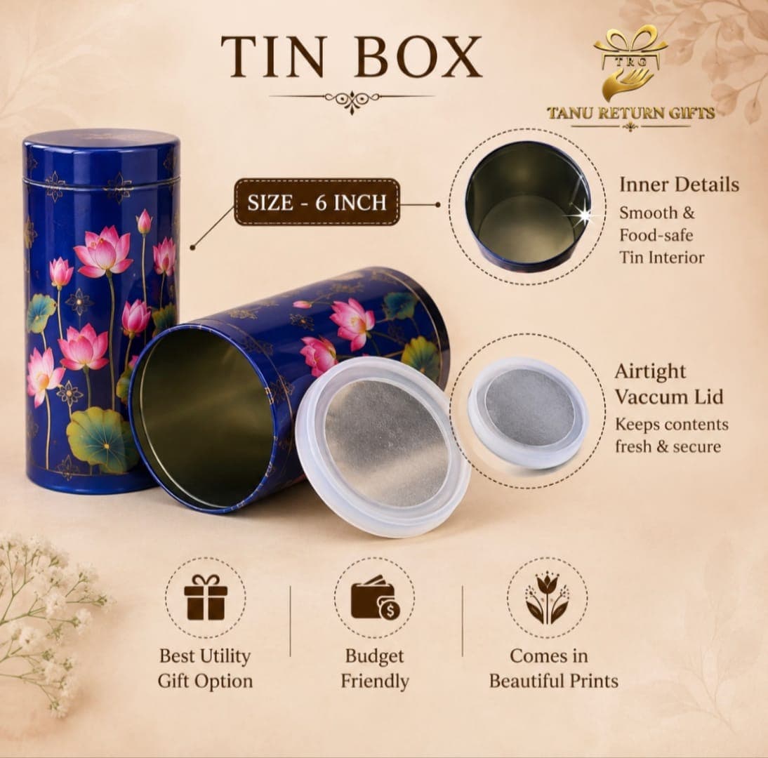 Tin Box - 6 Inch - Image 3