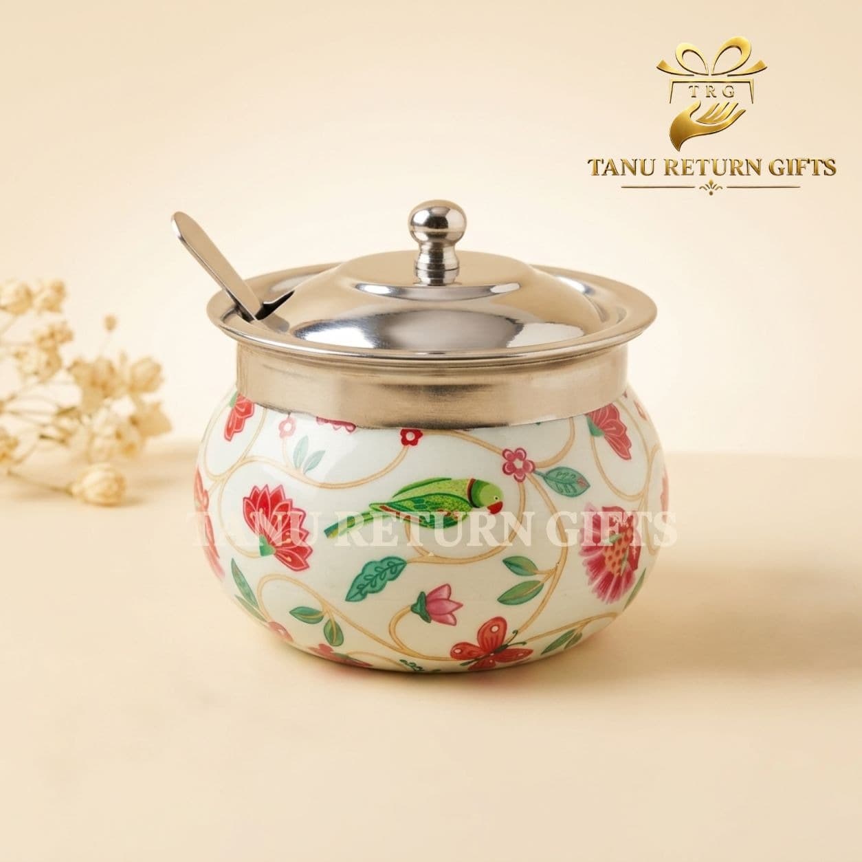 Stainless Steel Ghee Pot - 200 ml - Image 1