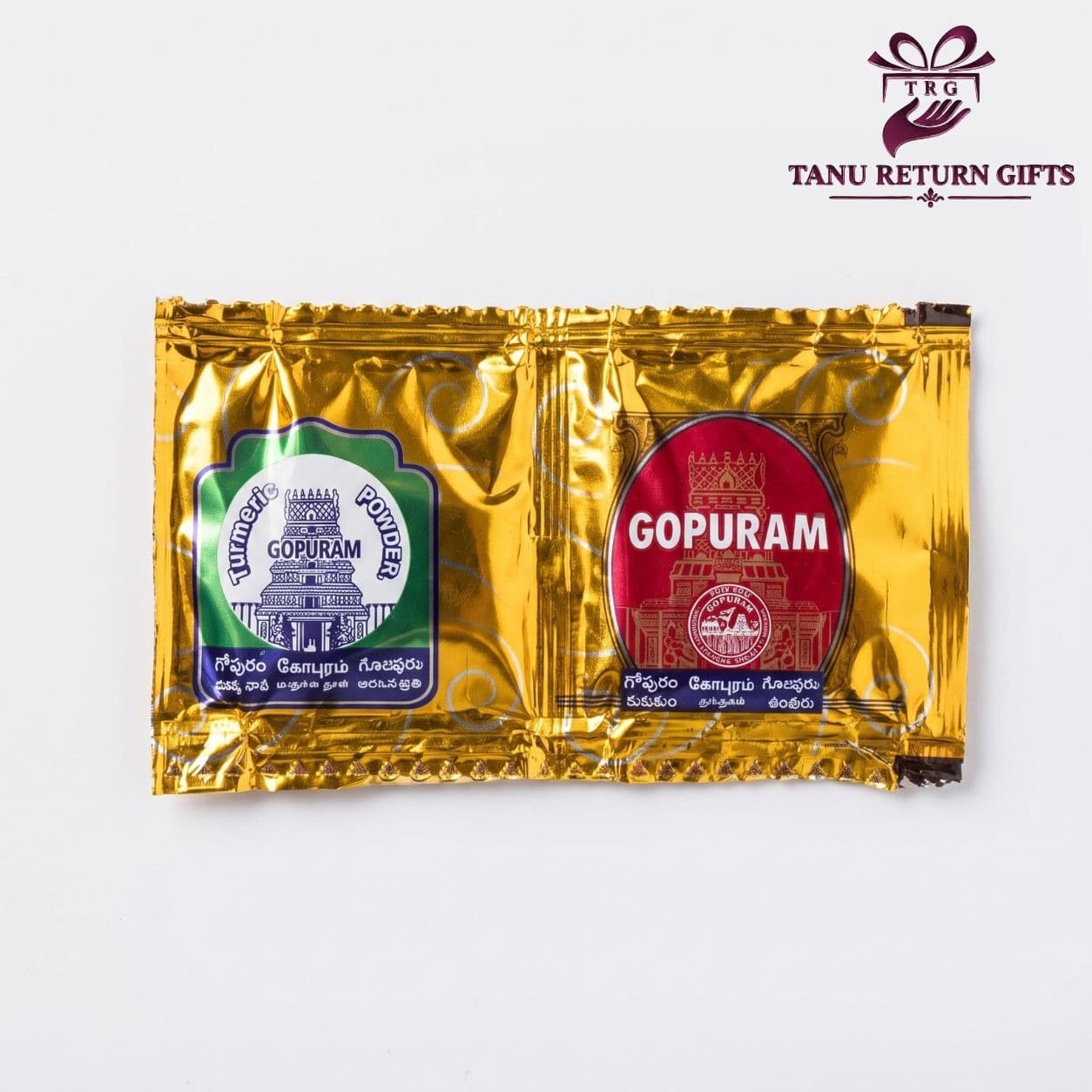 Gopuram Haldi Kumkum Sachet