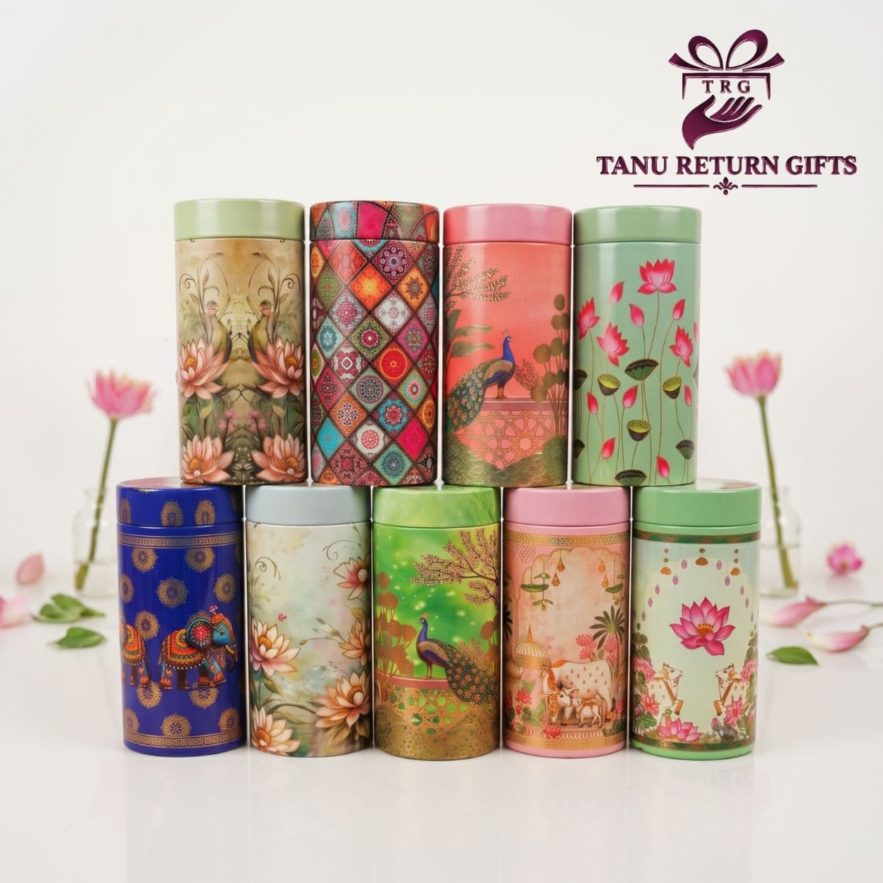 Tin Box with Potli Bag Combo(Standard) - Image 2