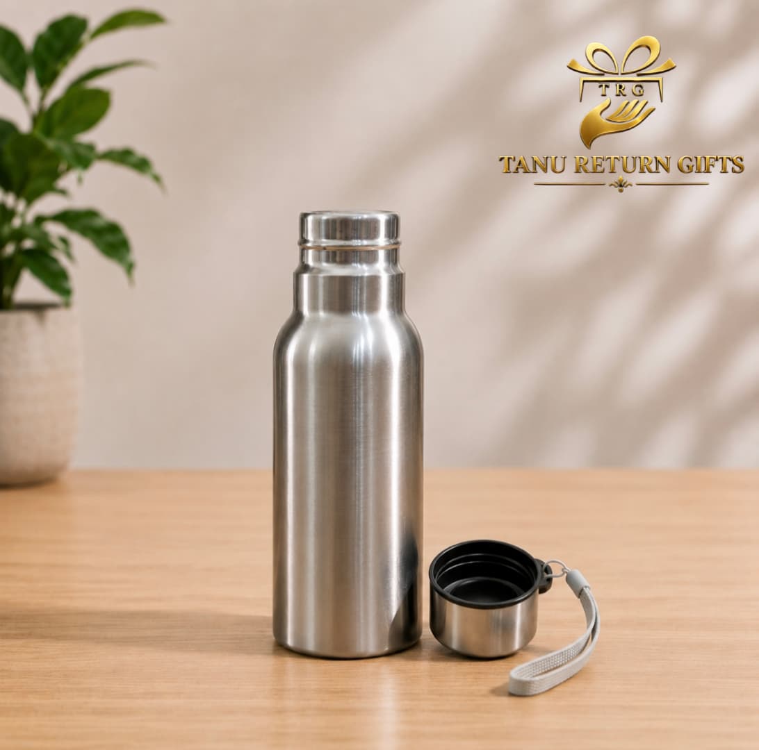 Stainless Steel Water Bottle - 500ml - Image 2