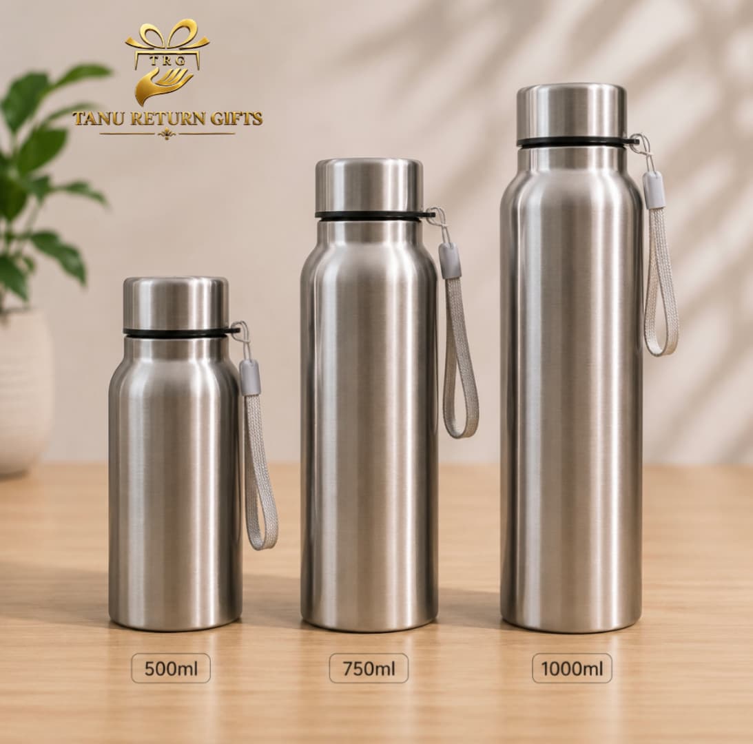 Stainless steel water bottle