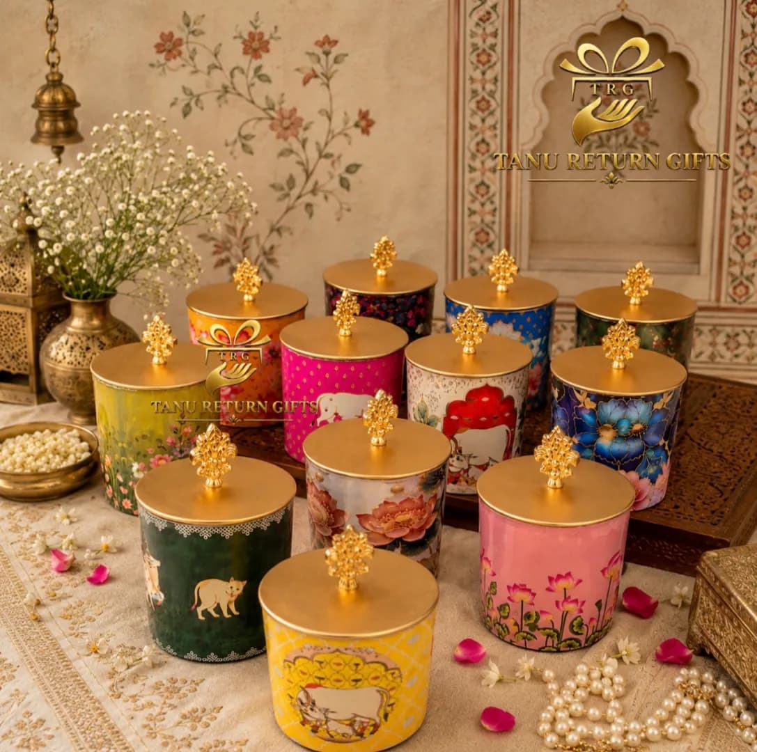 Pichwai Patterned Airtight Container - Image 4