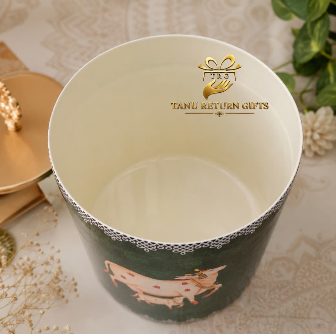 Pichwai Patterned Airtight Container - Image 2