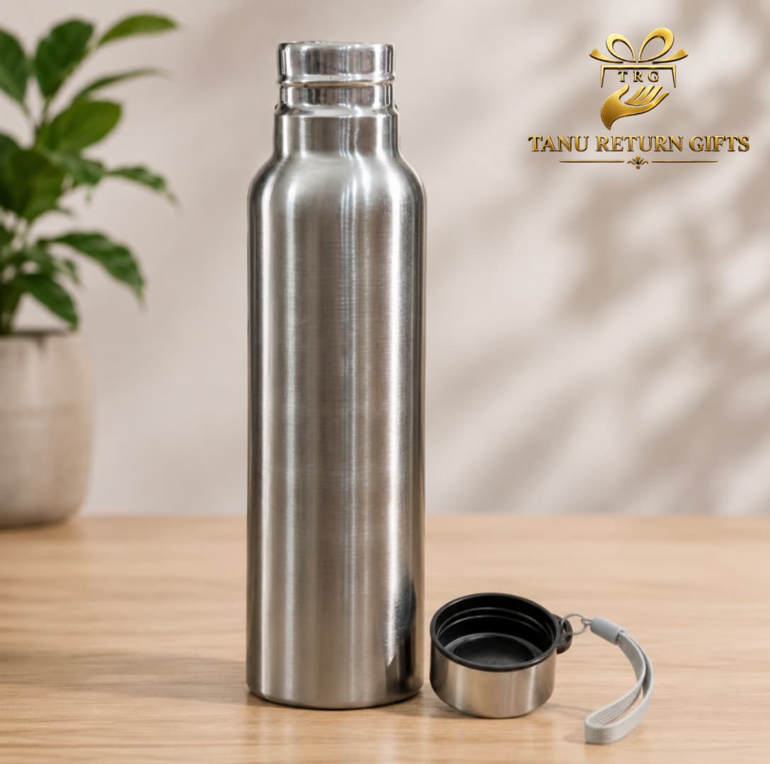 Stainless Steel Water Bottle - 1 litre - Image 2