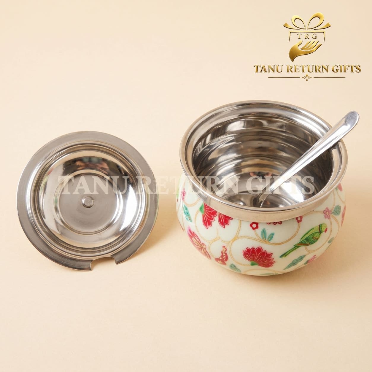 Stainless Steel Ghee Pot - 200 ml - Image 2