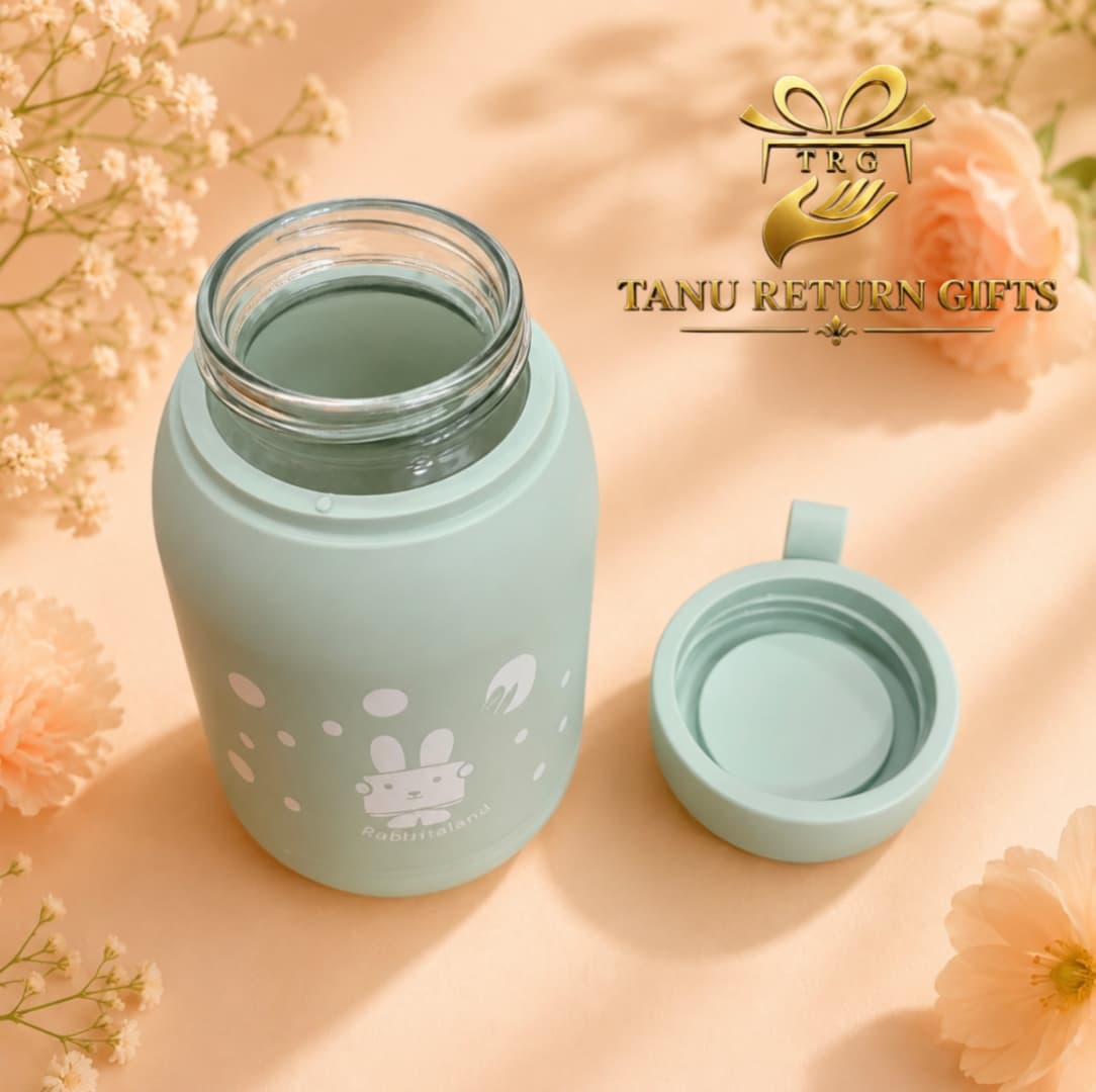 Bunny Glass Water Bottle(Standard) - Image 3