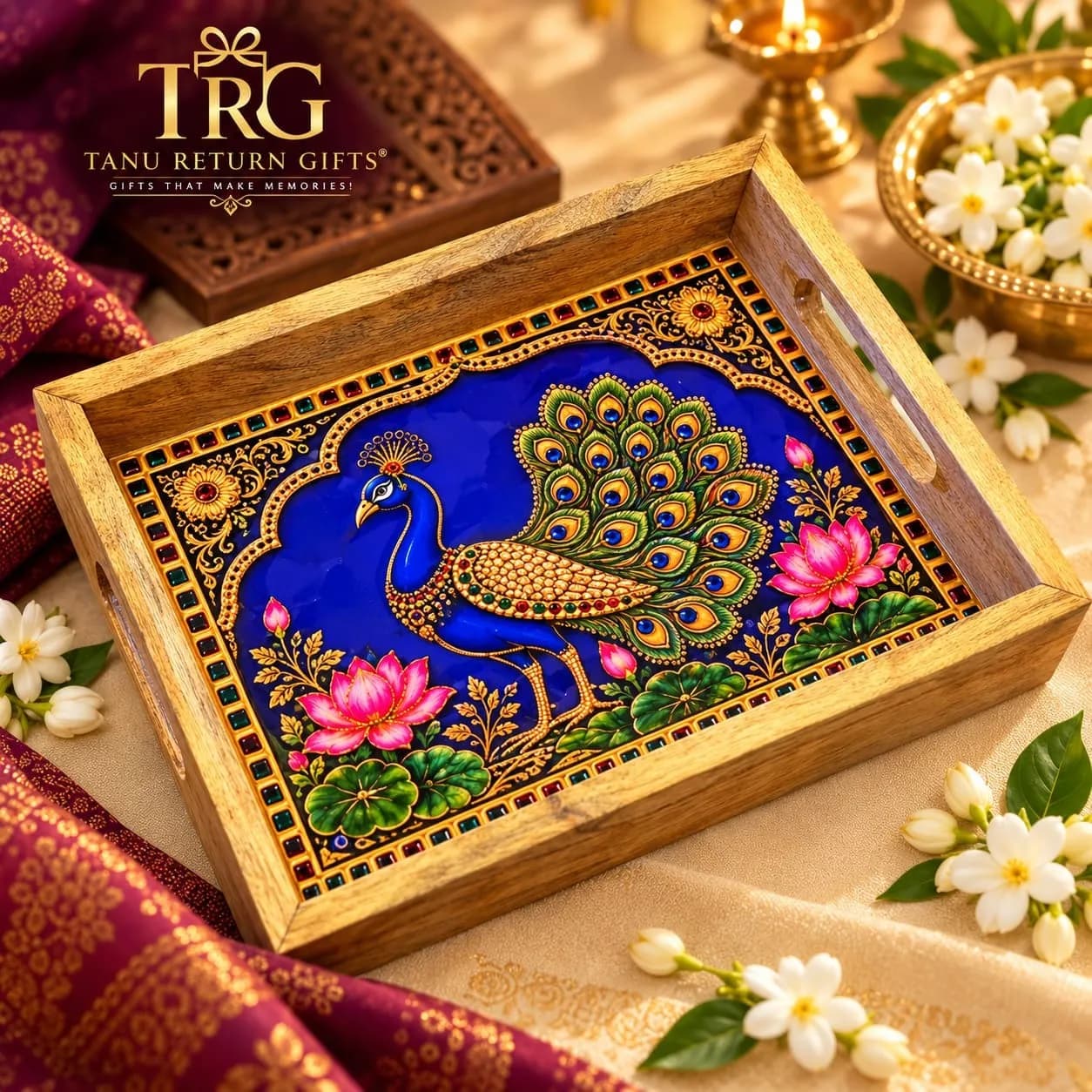 Wooden Art Trays - Image 4