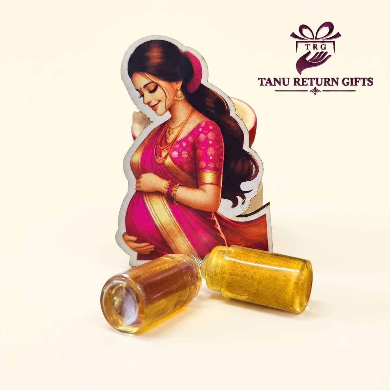 Babyshower MDF Cutout Haldi Kumkum