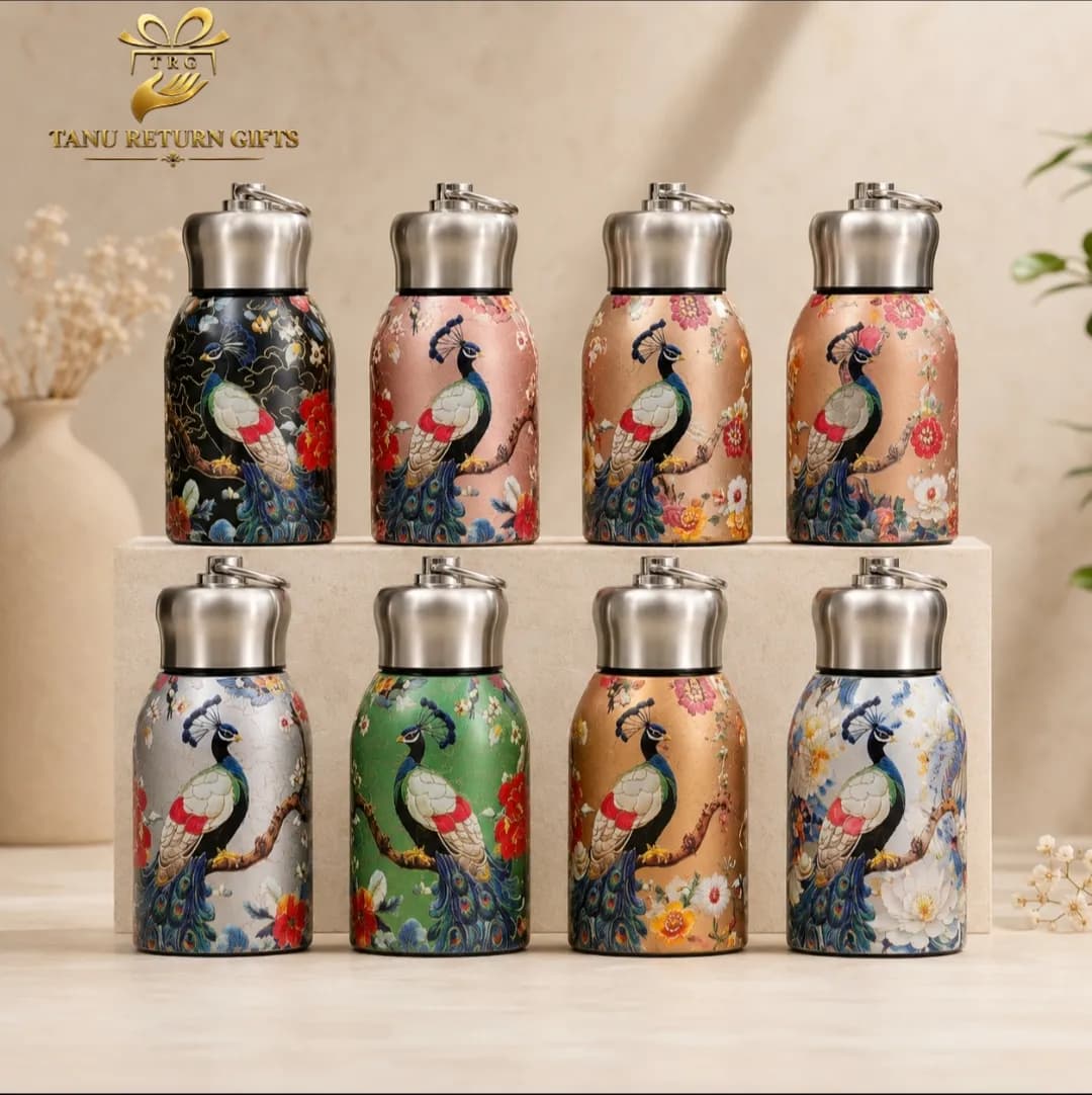 Mini Floral Vacuum Flask - Image 3